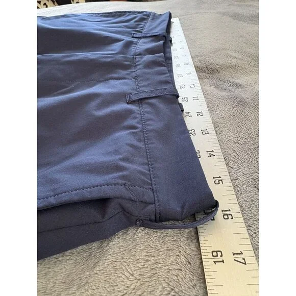 J.Crew Men's 7" Tech Shorts Size 31 Navy Outdoor Sun Protection Moisture Wicking - Picture 7 of 9